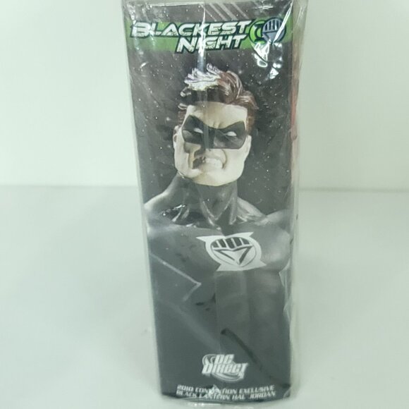 Blackest Night Black Lantern Hal Jordan Figure 2010 Comic Con Limited 2000 SDCC - Picture 4 of 5